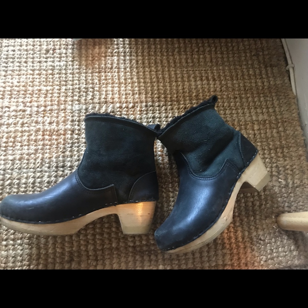 No 6 Pull On Clog Boot Shearling - image 2